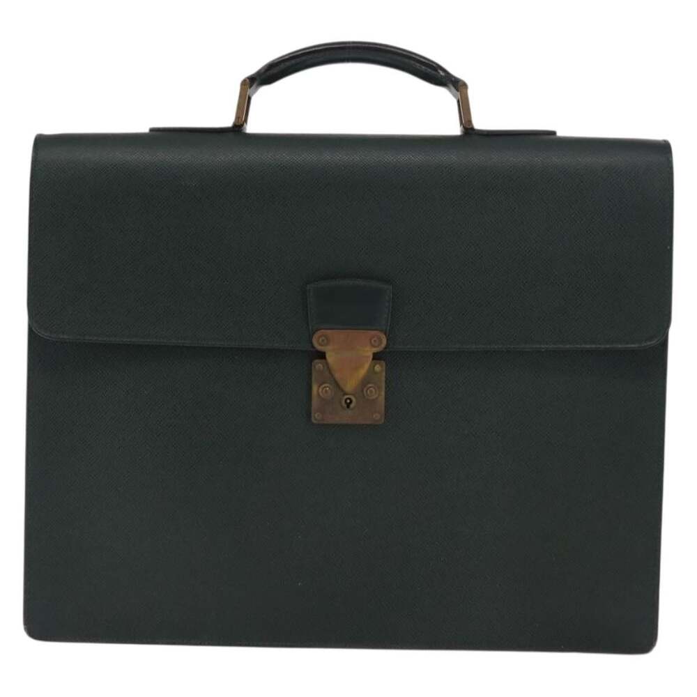 Louis Vuitton Taiga Serviette Moskova Business Bag Epicea Green